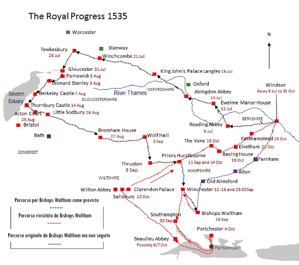 ​The Royal Progress 1535 – Wolf Hall, Wiltshire – una finta storia&nbsp;d’amore